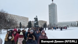 Акция против QR-кодов в Архангельске