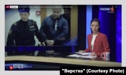 Павел Алёхин во время суда в декабре 2022 года