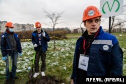 Акция "Весны" против повышения цен на проезд в метро Петербурга