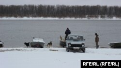 Село Усть-Уса Республики Коми, которое находится на пересечении рек Уса и Печора