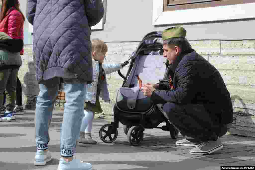 Участники Бессмертного полка в Петербурге&nbsp;