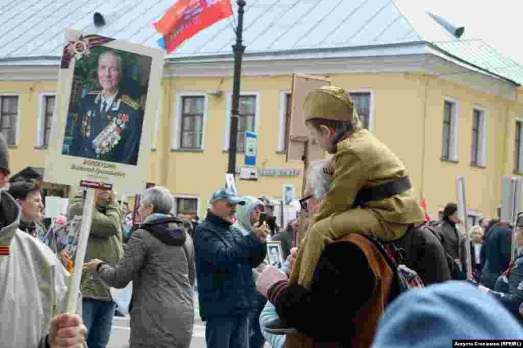 Акция &quot;Бессмертный полк&quot; в Петербурге&nbsp;