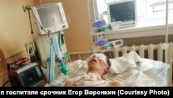 Егор Воронкин в госпитале в Североморске 