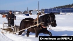 Житель алтайского села Суранаш.