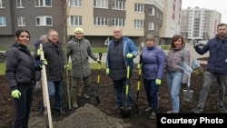 Андрей Колесник на субботнике