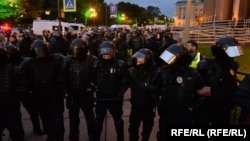 Акция протеста в Петербурге