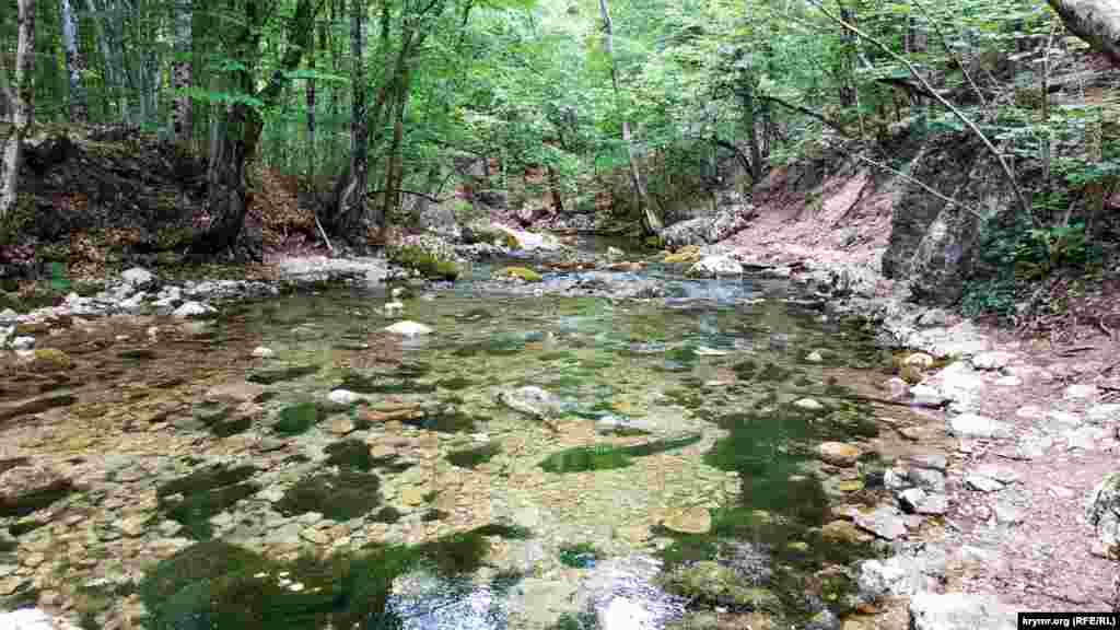 Зараз води тут небагато