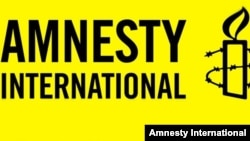 Логотип международной правозащитной организации Amnesty International.