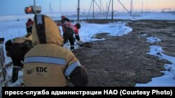 Разлив нефти в НАО