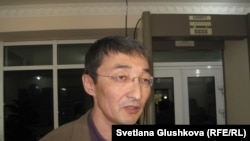 Нурлан Бейсекеев, адвокат Мухтара Джакишева. Астана, 21 июня 2012 года.