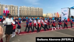 Последний звонок в частной школе. Астана, май 2018 года.