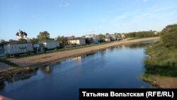 На реке Вологде. Набережная