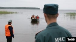 Спасательная операция на Сямозере, 19 июня 2016 года