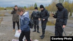 Съемки клипа "Пока вращается Земля". Фото предоставлено группой "Ни на Йоту"