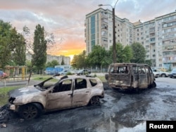 Последствия обстрела в Белгороде