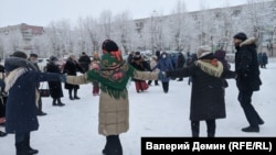 Акция против застройки в Северодвинске