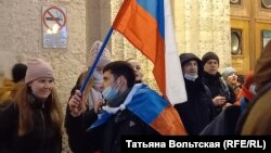 Завершение акции 23 января у площади Восстания