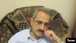 Azerbaijan -- Editor and journalist Hilal Mammadov, Tolishi Sada newspaper, Baku, 22Jun2012