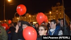 Митинг в поддержку Навального 7 октября в Казани.