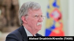 Помічник президента США з національної безпеки Джон Болтон у Кремлі