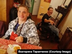 Яша и Саша в гостях у Екатерины Таранченко