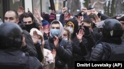 Акция протеста 31 января в Петербурге